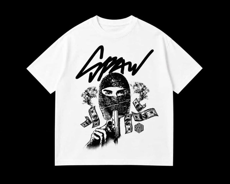 FINGERPRINT TEE/WHITE